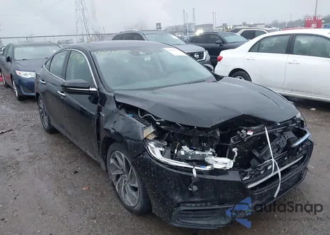 2022 Honda Insight Touring из США, поврежденный, VIN 19XZE4F99NE017741